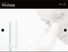 Tablet Screenshot of groupemedicos.com
